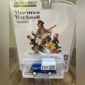 Greenlight collectibles Norman Rockwell series 1 1971 jeep,Dj-5